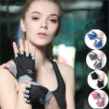 Load image into Gallery viewer, Unisex Breathable Half Finger Fitness Gym Gloves