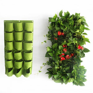 Hanging Garden Wall Flower Planter Bag Indoor/Outdoor Herb Pot