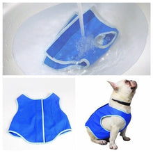 Load image into Gallery viewer, Summer Dog Cooling Vest Coat Sleeveless Puppy Jacket Pet Clothes Clothing for Dogs XS-L