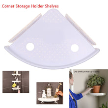 Load image into Gallery viewer, Corner Storage Holder Shelves Snap Up Wall Holder Bathroom Handy mounting