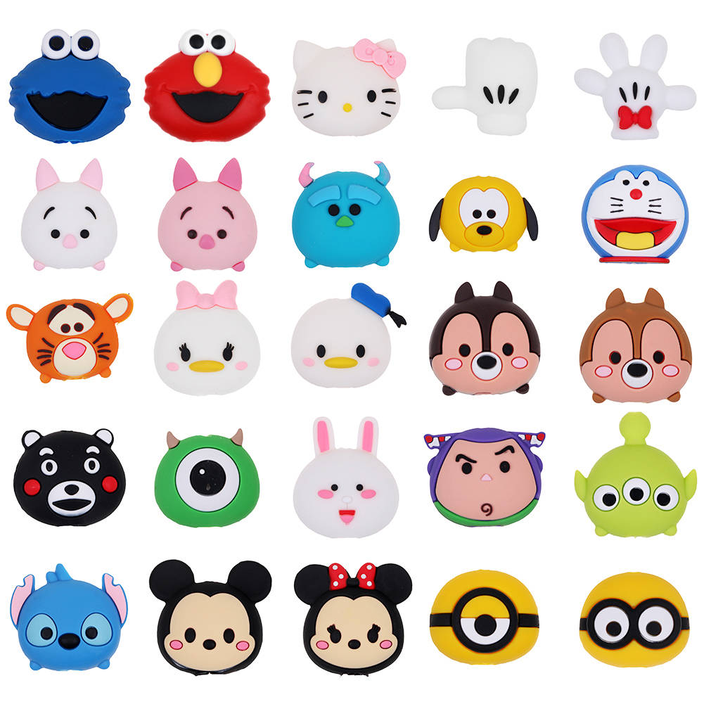 Cartoon Cable Bite for iPhone Cable Cord Animal Phone Accessories Protector