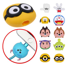 Load image into Gallery viewer, Cartoon Cable Bite for iPhone Cable Cord Animal Phone Accessories Protector