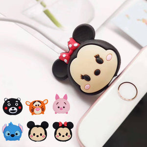 Cartoon Cable Bite for iPhone Cable Cord Animal Phone Accessories Protector