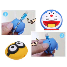 Load image into Gallery viewer, Cartoon Cable Bite for iPhone Cable Cord Animal Phone Accessories Protector