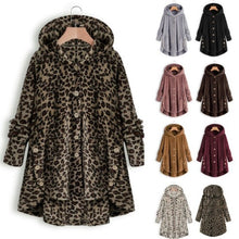 Load image into Gallery viewer, Oversize Hooded Button-Up Fleece