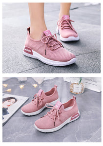 Woman Sport Shoes Mesh Breathable Trainers