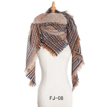 Load image into Gallery viewer, Women Soft Thick Large Oversized Scarf Pashmina Scarf Cape Shawl