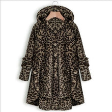 Load image into Gallery viewer, Oversize Hooded Button-Up Fleece