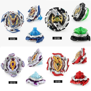 4PCS Beyblade Burst Starter XD168-9 Beyblade Metal Fusion Toy W/ Launcher