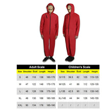 Load image into Gallery viewer, La casa De Papel Costume Suit Salvador Dali Money Heist Hoodie Face Mask