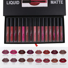 Load image into Gallery viewer, 16Pcs/Box Beauty Makeup Liquid Matte Full Colletion Sets Shades Kit Lipstick