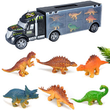 Load image into Gallery viewer, Dinosaur Truck Carry Case