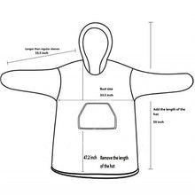 Load image into Gallery viewer, Winter Unisex Hoodie Sweatshirt Warm Pocket Plush Oversized Sweatshirt