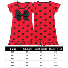 Load image into Gallery viewer, Kid Girls Miraculous Ladybug Fancy Dress Cosplay Costume Mini Dress
