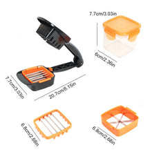 Load image into Gallery viewer, 5 in 1 Dicer Fruit Vegetable Cutter Nicer Dicer Quick Chopper