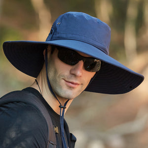 Men's Outdoor Wide Brim Fisherman Sun Hat
