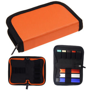 Travel Case for Vape, Pods & Charger - Carrying Holder Wallet