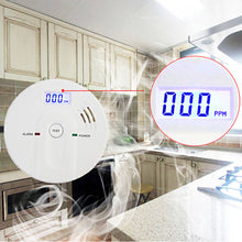 Load image into Gallery viewer, LCD CO Carbon Monoxide Poisoning Sensor Alarm Warning Detector Tester Home