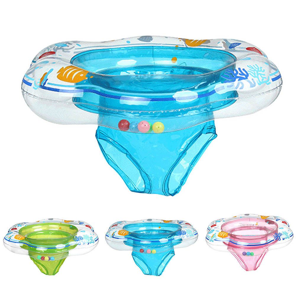 Baby Kids Inflatable Float Swimming Ring Trainer Safety Aid Pool Water Toy