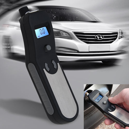 Digital Tire Pressure Gauge Car Meter Flashlight Air Release Inflator Tread