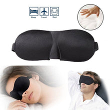 Load image into Gallery viewer, 3DTravel Sleep Eye Mask Eyepatch Memory Foam Padded Shade Sleeping Blindfold