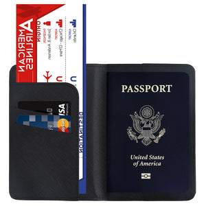 Passport Cover Harry Potter Travel Case Wallet Hogwarts Credit Card Case
