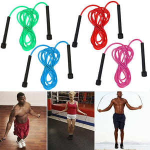 Skipping Rope Nylon Jump Speed Exercise Handle Boxing Fitness Adjustable