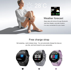 V11 Smart Watch Blood Pressure Heart Rate Monitor Sport Bracelet Fitness