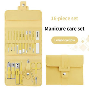16pc Nail Clippers Set Nail Manicure Tool