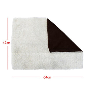 Self Heating Pet Blanket Pad Warm Thermal Rug Ideal for Cat Dog Bed