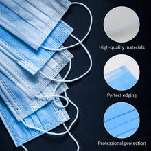 Load image into Gallery viewer, Disposable 3ply Surgical Mask Individual Package