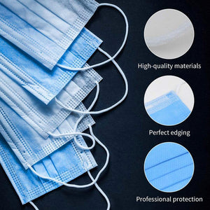 Disposable 3ply Surgical Mask Individual Package