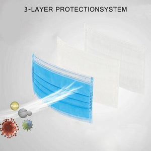 Disposable 3ply Surgical Mask Individual Package