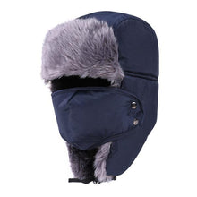 Load image into Gallery viewer, Winter Outdoor Windproof Thick Warm Neck Snow Cap Face Mask Cycling Motorcycle Hat