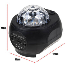 Load image into Gallery viewer, Starry Projector Galaxy Night Light with Ocean Wave Music Speaker