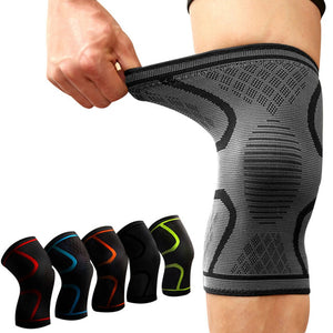 Fitness Running Cycling Knee Support Braces Elastic Nylon Sport Compression Knee Pad