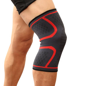 Fitness Running Cycling Knee Support Braces Elastic Nylon Sport Compression Knee Pad