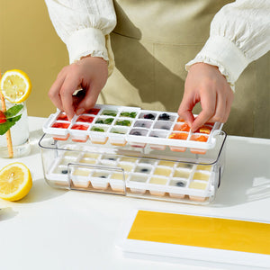 24Grids/48grids Ice Mould with Lid