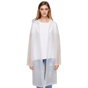Unisex Reusable Raincoat Outdoor Rainwear