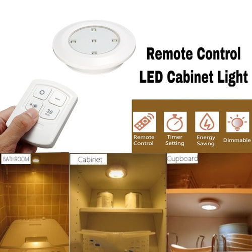 5 LED Remote Control LED Cabinet Light