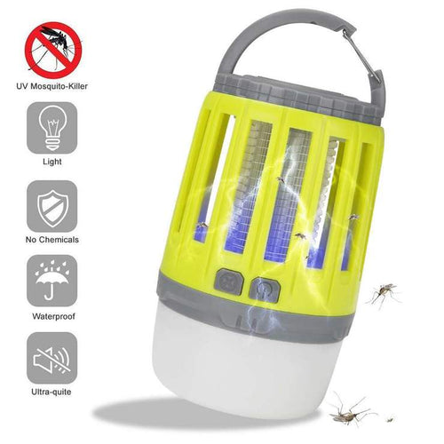USB Charging Mosquito Killer Trap LED Night Light Lamp Bug Insect Lights Killing Pest Repeller Camping Light