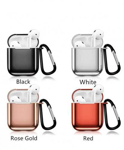 Luxury Plating Airpods Case Drop Proof Air Pods Protective Case