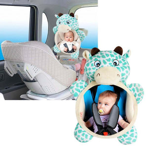 Car Safety Back Seat Rearview Mirror Adjustable Infant Baby Rear Monitor