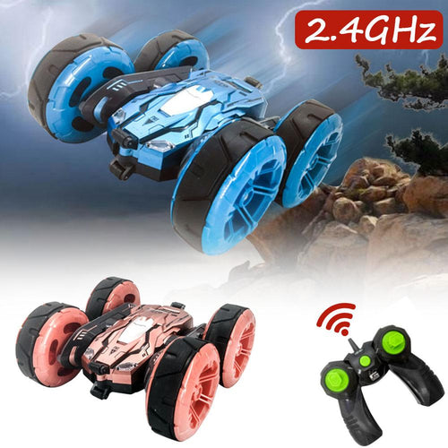 2.4G Double-Sided Stunt Car 360 Degree Rotating Children High-Speed Off-road Climbing Vehicle