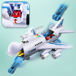 Music Story Simulation Track Inertia Children's Toy Aircraft Large Size Passenger Plane Kids Airliner Toy