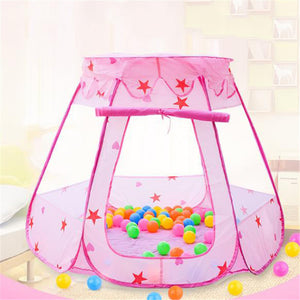 Kids Ocean Ball Pit Pool Toys Outdoor and Indoor Baby Toy Tents Fairy House Tent