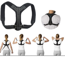 Load image into Gallery viewer, Adjustable Back Straightener Posture Corrector for Men and Women
