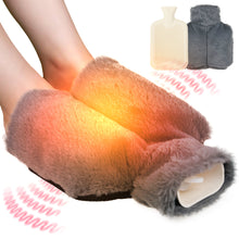Load image into Gallery viewer, Foot Hot Water Bottle with Soft Cover