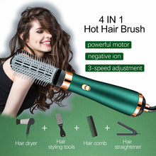 Load image into Gallery viewer, Hot Air Hair Brush Comb