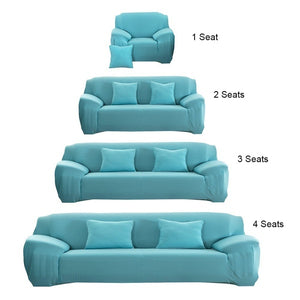 Sofa Sets Plush Elasticity Tight Package All-inclusive Cover Cloth 4 Size